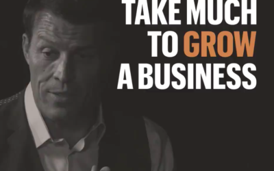 Jak rozbudować biznes? (Tony Robbins) #EnglishUp